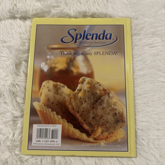 Splenda No Calorie Sweetener cookbook Vintage hardcover - Picture 9 of 11